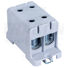 Kép 1/2 - Főáramköri leágazó kapocs, sínre/felületre, szürke  16-95mm2, max. 1000VAC/1500VDC, max.245A