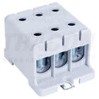 Kép 1/2 - Főáramköri leágazó kapocs, sínre/felületre, szürke  16-95mm2, max. 1000VAC/1500VDC, max.245A