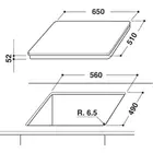 Kép 2/2 - Whirlpool AKT8130LX FŐZŐLAP BEÉPÍTHETŐ KERÁMIA