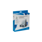 Kép 1/3 - FROGGIEX PS5 Kiegészítő Konzol hűtő + Töltő állomás + Játék tartó + Headset tartó Fehér, FX-P5-C3-W