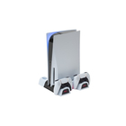 Kép 3/3 - FROGGIEX PS5 Kiegészítő Konzol hűtő + Töltő állomás + Játék tartó + Headset tartó Fehér, FX-P5-C3-W
