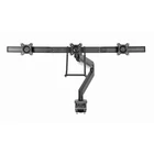 Kép 5/30 - Gembird MA-DA3-03 monitor mount / stand 68.6 cm (27") Desk Black