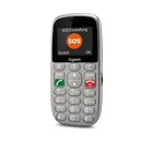 Kép 4/12 - GIGASET GL390 mobiltelefon, idősek számára, Dual SIM, titán-ezüst