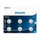 Kép 1/2 - Philips CR2032P601B GOMBELEM LÍTIUM 3.0V 6-BLISZTER (20.0 x 3.2)