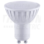 Kép 1/2 - Műanyag házas SMD LED spot fényforrás  230 V, 50 Hz, GU10, 5 W, 320 lm, 2700 K, 120°, EEI=G