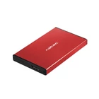 Kép 2/6 - NATEC HDD ENCLOSURE RHINO GO (USB 3.0, 2.5", RED)