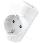 Kép 1/2 - Entac EPAGT3EE HÁLÓZATI ADAPTER T ELOSZTÓ (3 FÖLDELT)