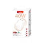 Kép 2/2 - Yooup NC67G HÁLÓZATI TÖLTŐ PD 65W TRIPLA USB-A USB-C