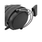 Kép 4/7 - HDP White Shark GH-2341B/G GORILLA  gamer fejhallgató mikrofonnal - fekete/ezüst