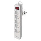Kép 1/11 - Emos P1523CU HOSSZABBÍTÓ 3 M / 5 ALJZAT / KAPCSOLÓS / USB A + C / 1,5 MM2