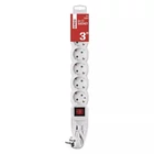 Kép 2/5 - Emos P1623R HOSSZABBÍTÓ 3 M / 6 ALJZAT / KAPCSOLÓS / 1,5 MM2