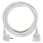 Kép 1/4 - Emos P0125R HOSSZABBÍTÓ 5 M / 1 ALJZAT / FEHÉR / PVC / 1,5 MM2