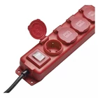 Kép 4/5 - Emos P14251 HOSSZABBÍTÓ 5 M / 4 ALJZAT / KAPCSOLÓS /  1,5 MM2
