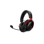 Kép 1/4 - HP HYPERX vezeték nélküli gaming fejhallgató Cloud III S - fekete/piros
