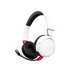Kép 1/4 - HP HYPERX vezeték nélküli gaming fejhallgató Cloud Mini - fehér