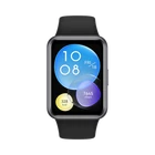 Kép 3/4 - HUAWEI Watch Fit 2, Midnight Black Silicone Strap
