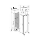 Kép 6/7 - Whirlpool ARG184702 HŰTŐ BEÉPÍTHETŐ EGYAJTÓS