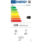 Kép 3/3 - Candy CNOQ2S58EB HŰTŐ EGYAJTÓS 114 L