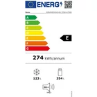 Kép 2/2 - Beko B5RDNE504LDXB HŰTŐ FELÜLFAGYASZTÓS 180 CM, ITALADAGOLÓ