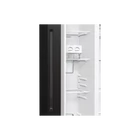 Kép 7/8 - Gorenje NRR9185EABXL HŰTŐ SIDE BY SIDE FEKETE