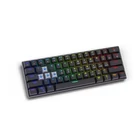Kép 5/8 - SAVIO Mechanical Keyboard BLACKOUT Blue (Outemu Blue), black