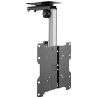 Kép 1/5 - Techly ICA-CPLB-222 TV mount/stand 94 cm (37") Black, Silver