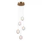 Kép 1/3 - Italux Ganti - IT-PND-34362-5-HBR-OPAL