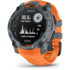 Kép 2/6 - Instinct 3, 50mm Solar, Grey, orange strap