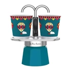 Kép 1/2 - Bialetti Mini Express Winter Wonderland 2TZ coffee machine with two 90ml cups Multicolour