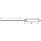 Kép 3/3 - Jelölő plomba (20db)  PP; steel lock; L=230mm