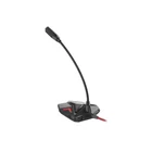 Kép 5/8 - GENESIS Radium 100 Black, Red PC microphone