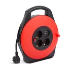 Kép 1/2 - Delight 20239 KÁBELDOB 10 M KÁBELLEL, 2X USB, 3 X 230V, 3X1,5 MM2, IP20
