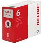 Kép 1/2 - KELINE UTP Falikábel dobozos CAT.6 305m AWG23, PVC, Euroclass Eca