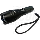 Kép 1/2 - Akkumulátoros ledes kézi lámpaállítható fókusszal  4,5 W, 500 lm, 3 h, 3,7 V, 1500 mAh 18650 Li-Ion