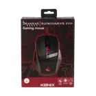 Kép 4/4 - KONIX - DRAKKAR PC Runemaster Evo Egér Vezetékes Gaming 2500DPI, Fekete-Piros