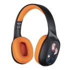 Kép 1/4 - KONIX - JUJUTSU KAISEN 2.0 Fejhallgató Bluetooth Vezeték Nélküli Gaming Stereo Mikrofon, Fekete-Narancs
