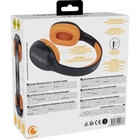 Kép 3/4 - KONIX - JUJUTSU KAISEN 2.0 Fejhallgató Bluetooth Vezeték Nélküli Gaming Stereo Mikrofon, Fekete-Narancs