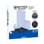 Kép 3/3 - KONIX - MYTHICS PS5 Konzol hűtő + Töltő állomás + Játék tartó, Fekete