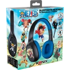 Kép 7/7 - KONIX - ONE PIECE 2.0 Fejhallgató Vezeték Nélküli Bluetooth Gaming Stereo, Mikrofon, Fekete-Kék