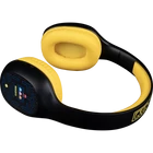 Kép 2/6 - KONIX - PAC-MAN 2.0 Fejhallgató Vezeték Nélküli Bluetooth Gaming Stereo, Mikrofon, Fekete