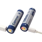 Kép 5/5 - KeepPower 18650 3,7V 3500mAh védett Li-ion akkumulátor USB