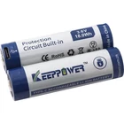 Kép 6/7 - KeepPower 21700 3,7V 5000mAh védett Li-ion akkumulátor USB C-type