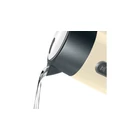 Kép 6/11 - Bosch TWK4P437 electric kettle 1.7 L 2400 W Beige, Black