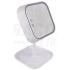 Kép 1/3 - Sminktükör LED világítással  100-240 VAC, 50Hz, 8 W, 150 lm, 6000 K,3,7V 1000mAh Li-Ion