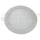 Kép 1/2 - Beépíthető LED mélysugárzó, kerek, fehér  220-240 VAC, 12 W, 1160 lm, D=168 mm, 4000 K, IP40, EEI=F
