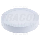 Kép 1/2 - Falon kívüli LED mélysugárzó, kerek, fehér  85-265 VAC, 28 W, 1800 lm, D=300 mm, 4000 K, IP20, EEI=G