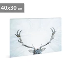 Kép 1/2 - Family Decor 58481A LED-ES FALI KÉP RÉNSZARVAS, 40X30