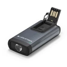 Kép 3/4 - LEDLENSER K6R tölthető kulcstartós lámpa Li-ion 400lm szürke