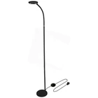 Kép 1/3 - Avide ABLFL12WANGELB LED ÁLLÓLÁMPA ANGEL 12W NW FEKETE