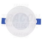 Kép 1/3 - Kompakt beépíthető LED mélysugárzó SAMSUNG chippel  230 VAC, 3W, 240 lm, D=90 mm, 4000 K, IP20, EEI=G